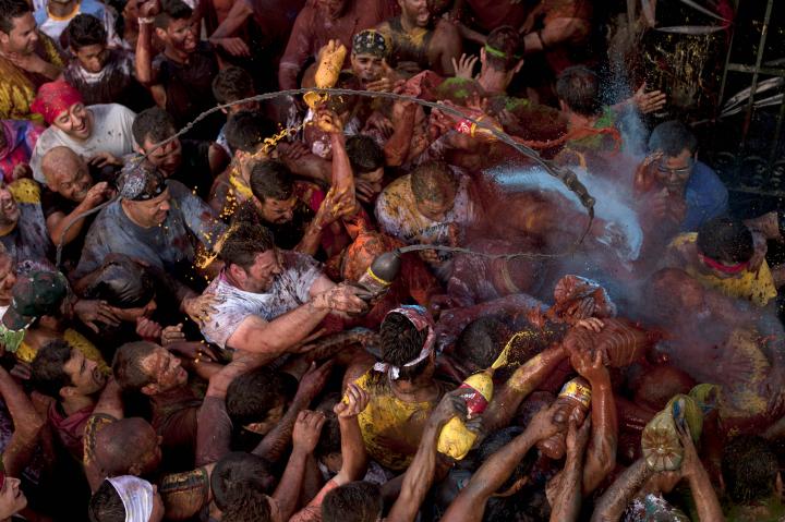 Fotografía de JORGE GUERRERO para Nthephoto. Fiesta del Cascamorras en Guadix